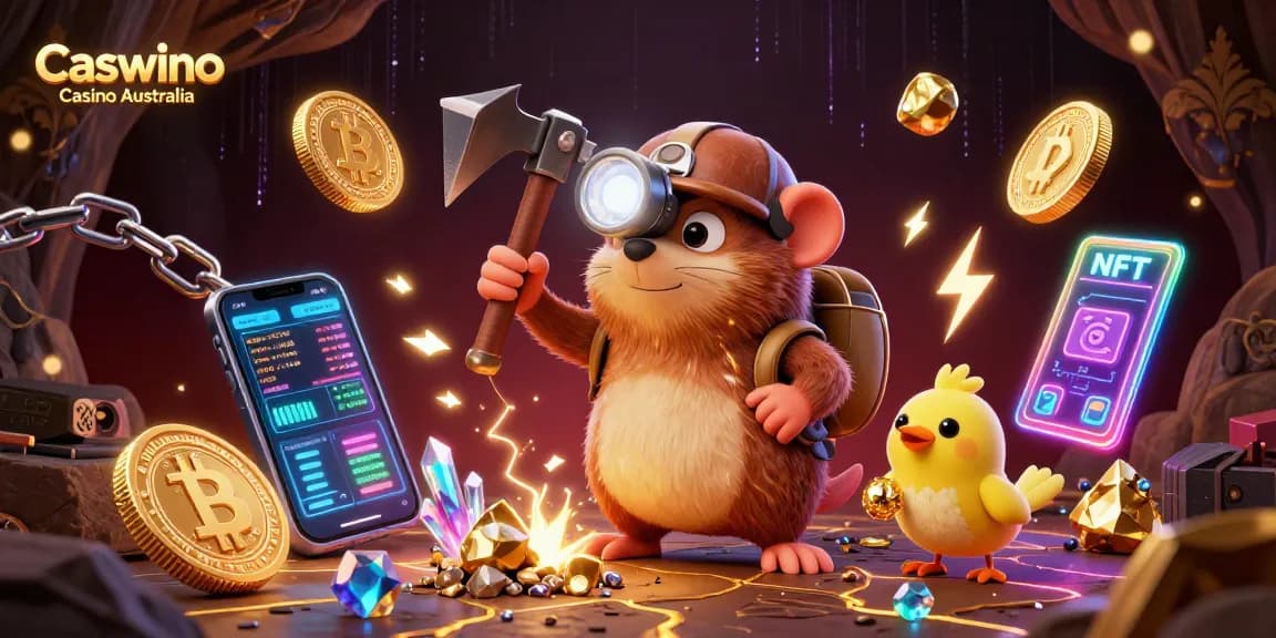 Experience variety and excitement at Caswino Casino Australia with rich, dynamic gaming illustrations.