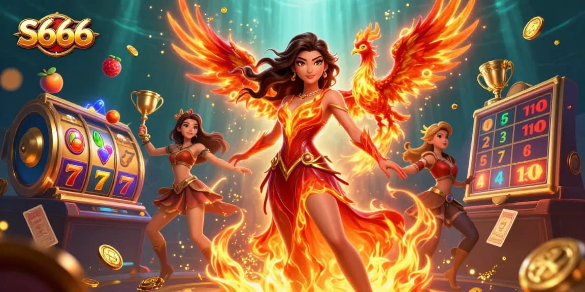 S666 captivates players with thrilling slot games in an engaging casino atmosphere