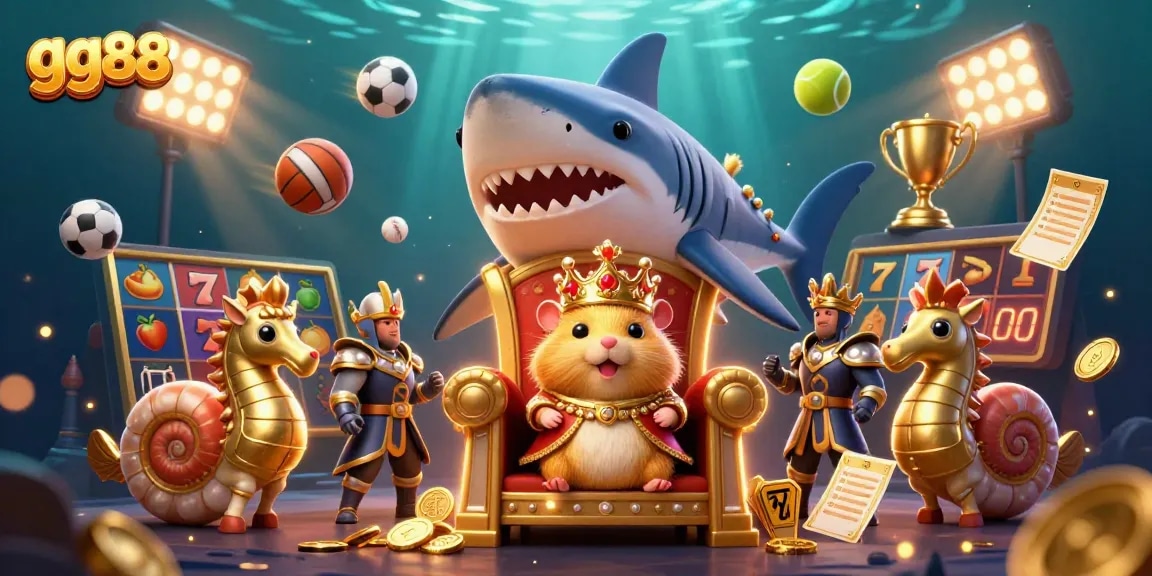 Experience the exciting world of gg88 with vibrant slots, dynamic game elements, and royal characters.