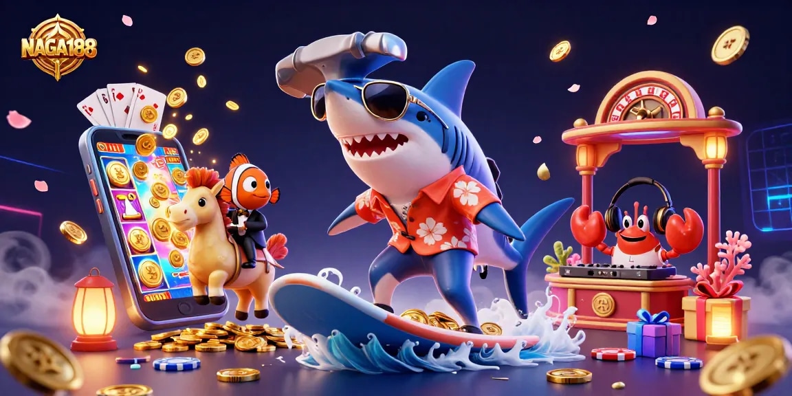 NAGA188 hadir dengan ilustrasi kasino 3D menakjubkan, memikat para pemain untuk merasakan keseruan permainan.