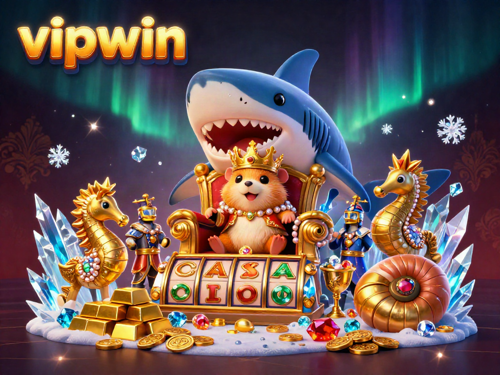 Spin the slots at vipwin, where the golden hamster king rules a dazzling treasure-filled kingdom.