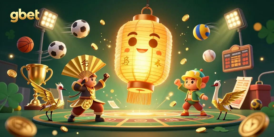 Experience gbet's thrilling online betting atmosphere with vibrant gaming elements and animations.