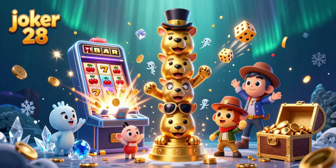 Berpartisipasi dalam permainan menyenangkan joker 28 dengan slot menarik dan bonus besar!