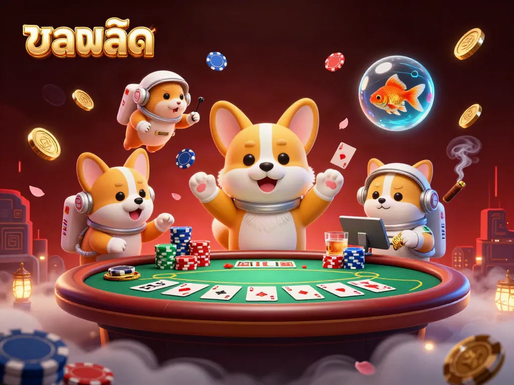 Experience exhilarating live sports betting action with บอลสด in a vibrant casino scene.