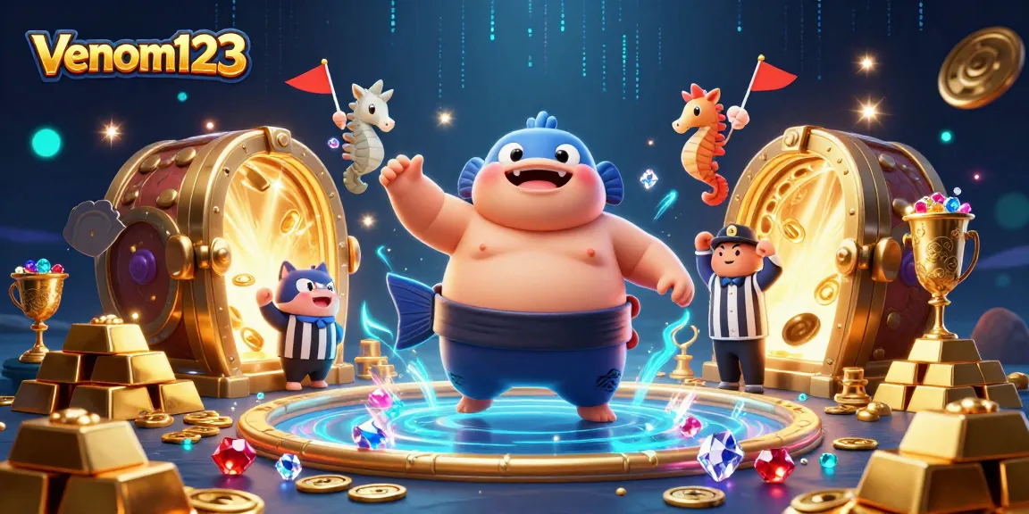 Jelajahi keseruan slot online di venom123 dengan karakter unik dan detail penuh keajaiban.
