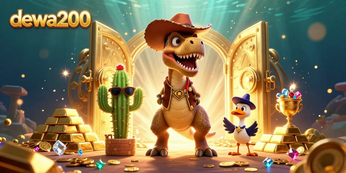 Mainkan dewa200 dengan dino cowboy dan permainan kasino yang mendebarkan