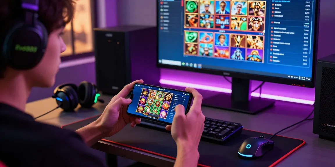Evo888 Apk gaming experience with vibrant interface on modern smartphone in dynamic gaming setting.