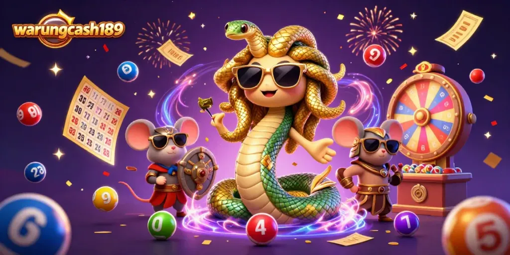 Win jackpots and enjoy excitement with warungcash189's lively gaming scene filled with lottery fun!