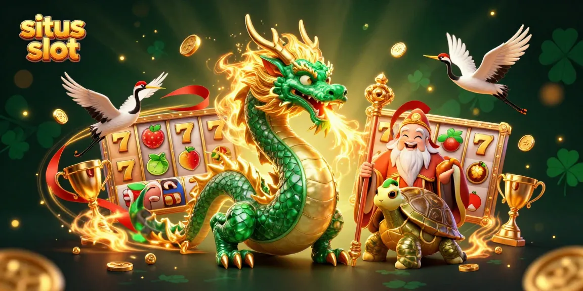 Experience the excitement of situs slot with vibrant characters and dynamic gaming elements.