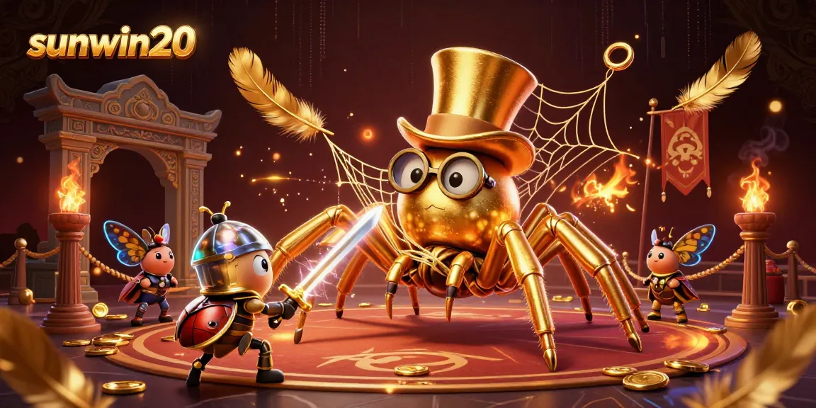Experience thrilling action with sunwin20 as golden characters clash in a vibrant casino!