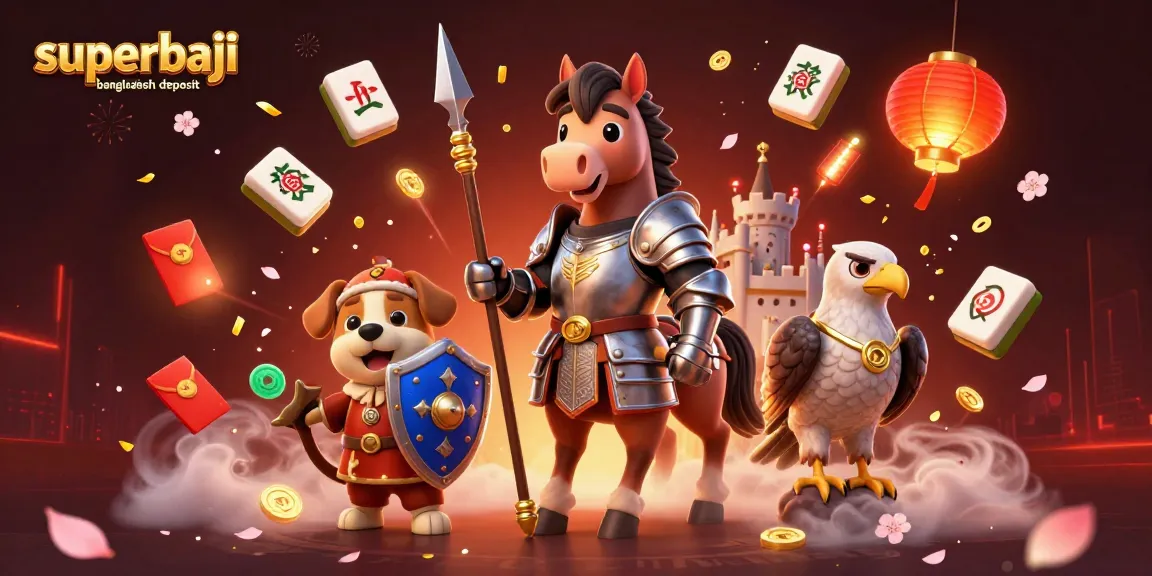 Experience exhilarating gaming with superbaji bangladesh deposit as medieval characters engage in vibrant casino action.