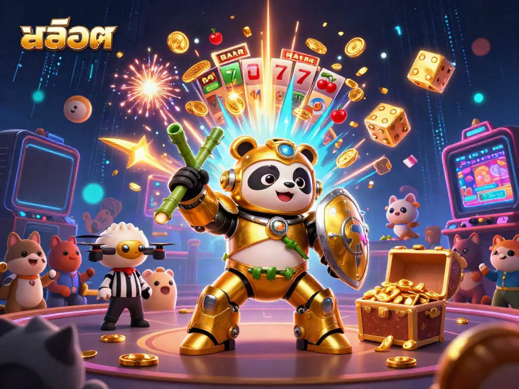 เล่นสล็อตและสนุกกับการชนะในเกมสล็อตแมชชีนที่เต็มไปด้วยเหรียญและโบนัส