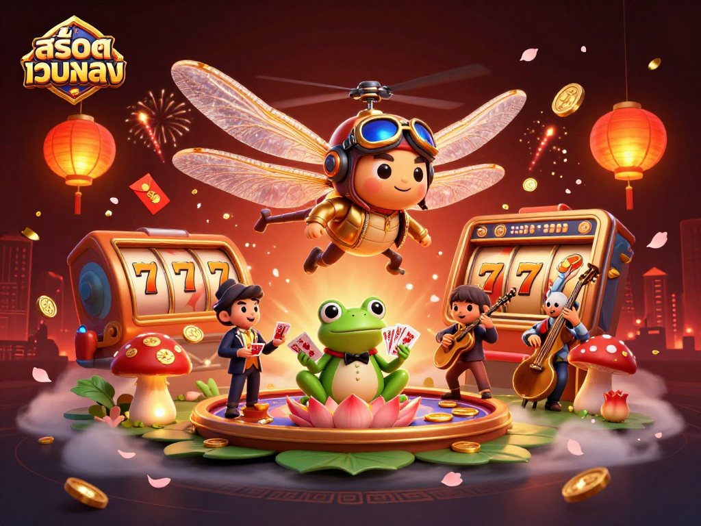 Experience thrilling gameplay at สล็อตเว็บตรง with dynamic slots, croupiers, and festive casino atmosphere.