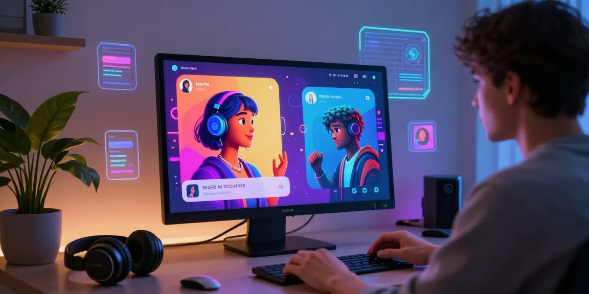 Engaging user interaction with a customizable nsfw ai chat interface in a modern digital space.