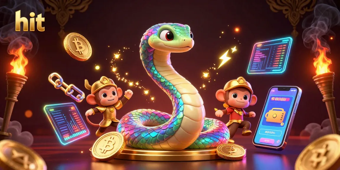 Spin the hit jackpot as the serpent coils around golden glory in this vibrant casino scene.