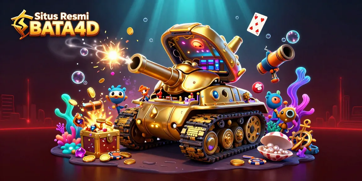 Situs Resmi BATA4D menampilkan pengalaman kasino mini dalam tank kumbang emas yang siap memanjakan pemain.