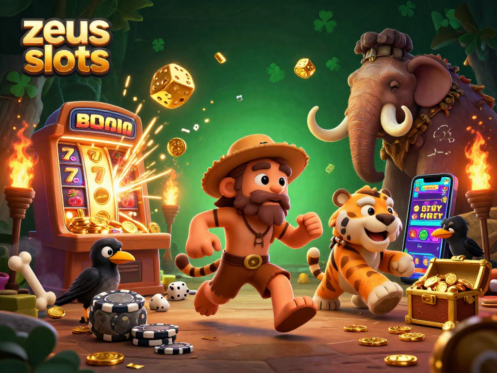 Experience zeus slots with vibrant illustrations showcasing epic jackpot wins and thrilling gameplay.