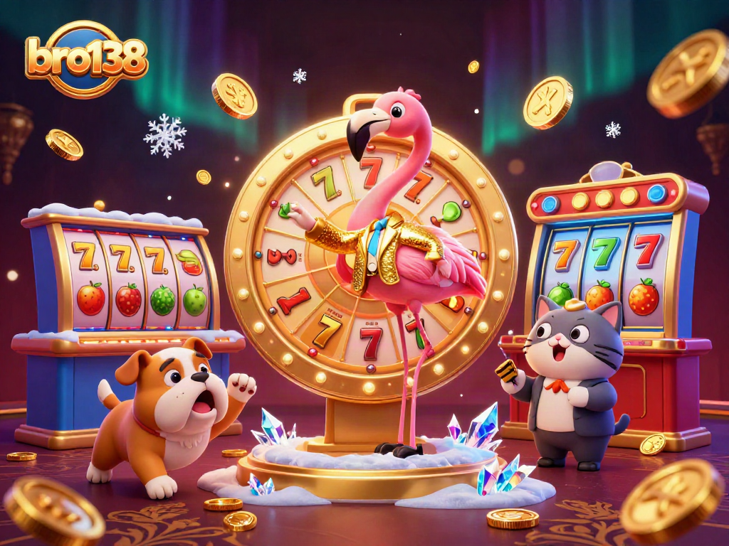 Spin the prize wheel at bro138 for exciting winning opportunities in this thrilling casino scene.