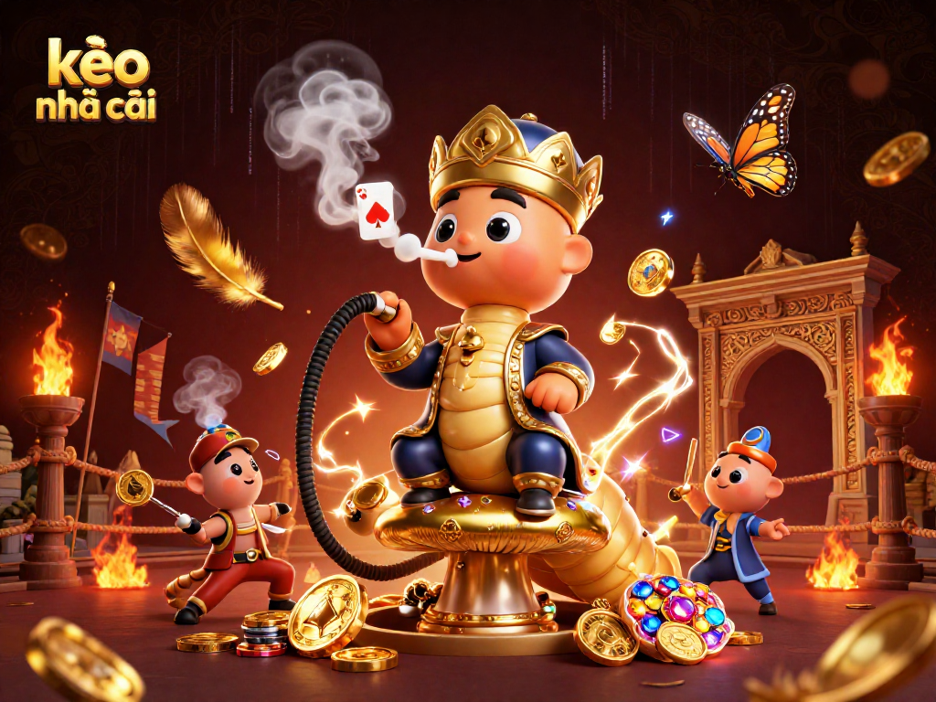 Experience kèo nhà cái excitement with vibrant 3D casino elements showcasing high-stakes action.