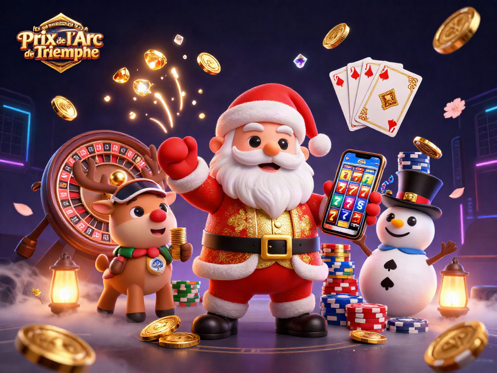 Engage with les paris sur le Prix de l'Arc de Triomphe through energetic gaming scenes full of excitement.