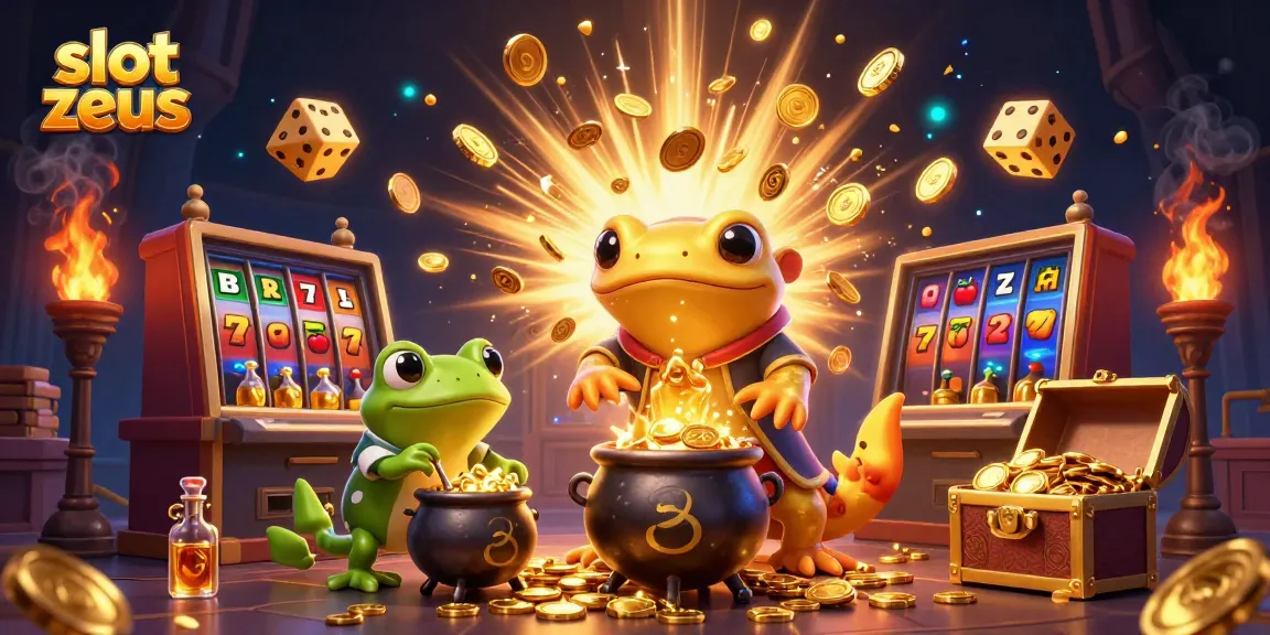 Slot Zeus menghadirkan petualangan slot yang menarik dengan karakter kartun emas dan simbol keberuntungan.