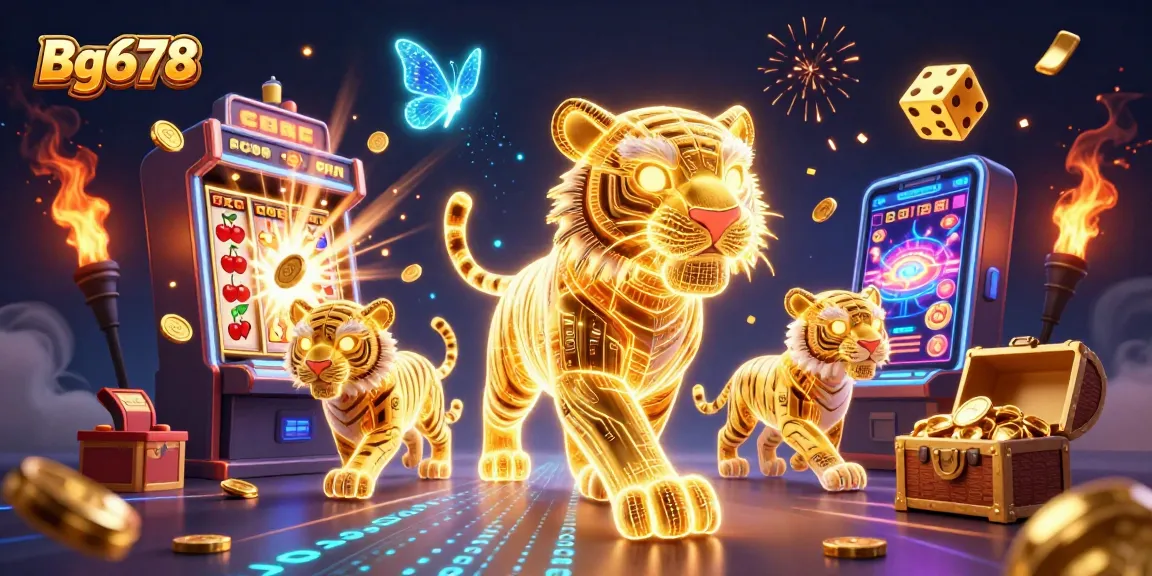 Experience thrilling gaming at Bg678 with dynamic casino scenes and exciting jackpot elements.