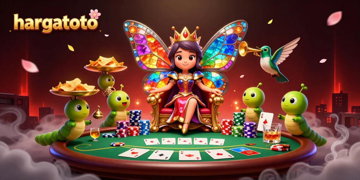 Experience the thrill of hargatoto with a vibrant 3D illustration showcasing the excitement of gaming.