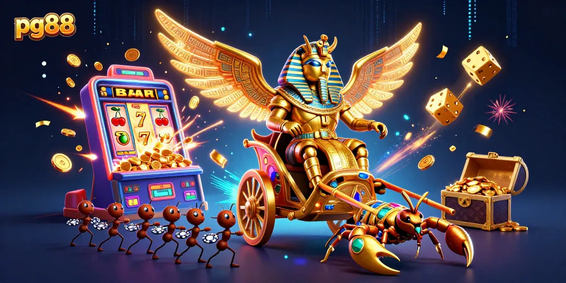 Engage in thrilling gaming at pg88 with vibrant casino elements and dynamic characters.