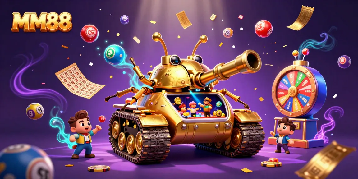 Experience the excitement of MM88 with this ultra-detailed casino scene featuring vibrant gambling elements.
