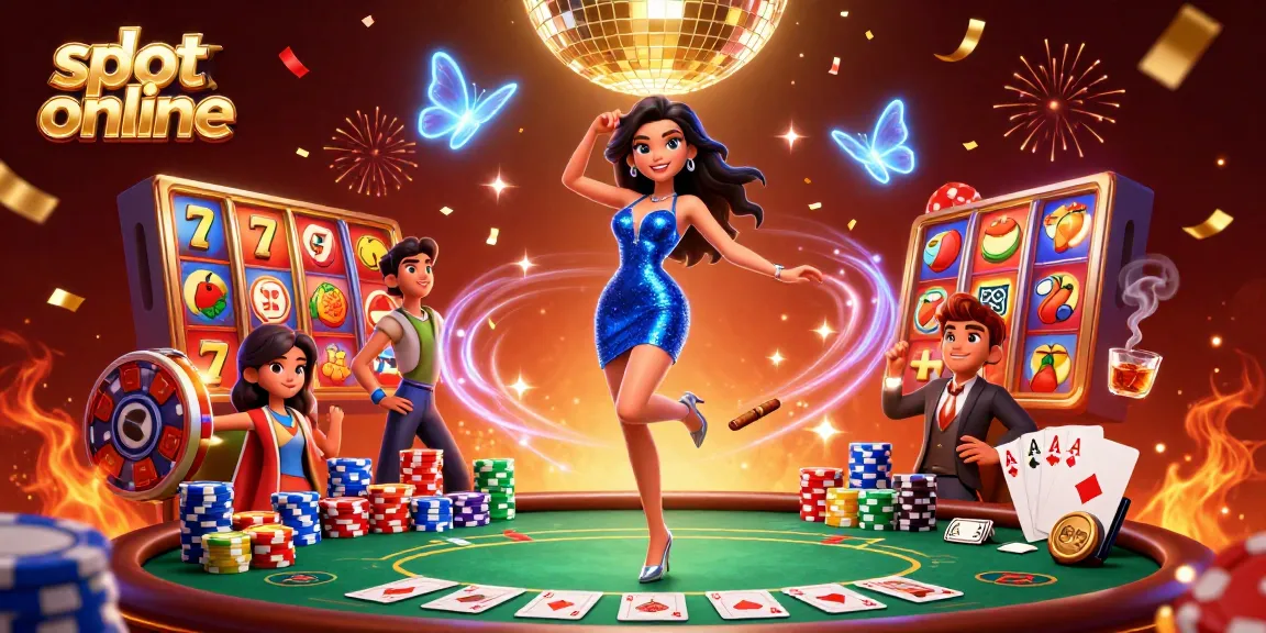 Engage with thrilling slot online action featuring vibrant 3D characters and casino elements.