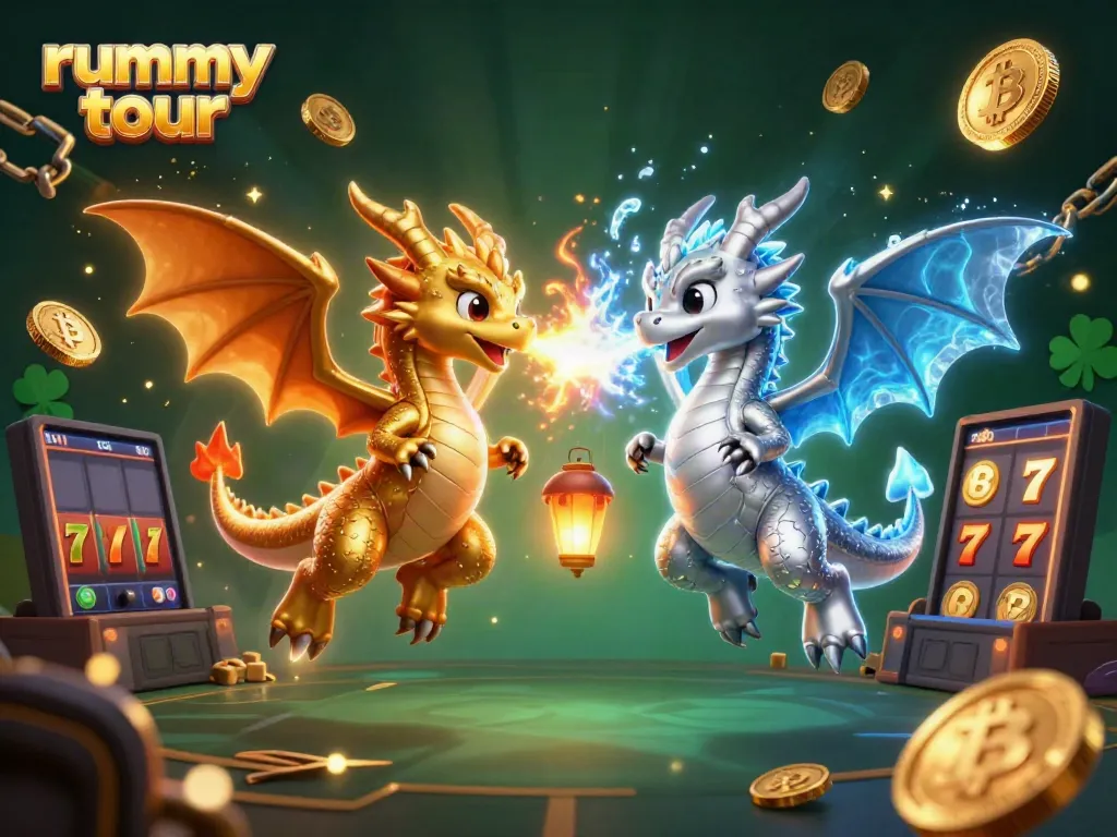 Rummy tour memperlihatkan naga 3D dan elemen slot yang menarik dalam permainan kasino