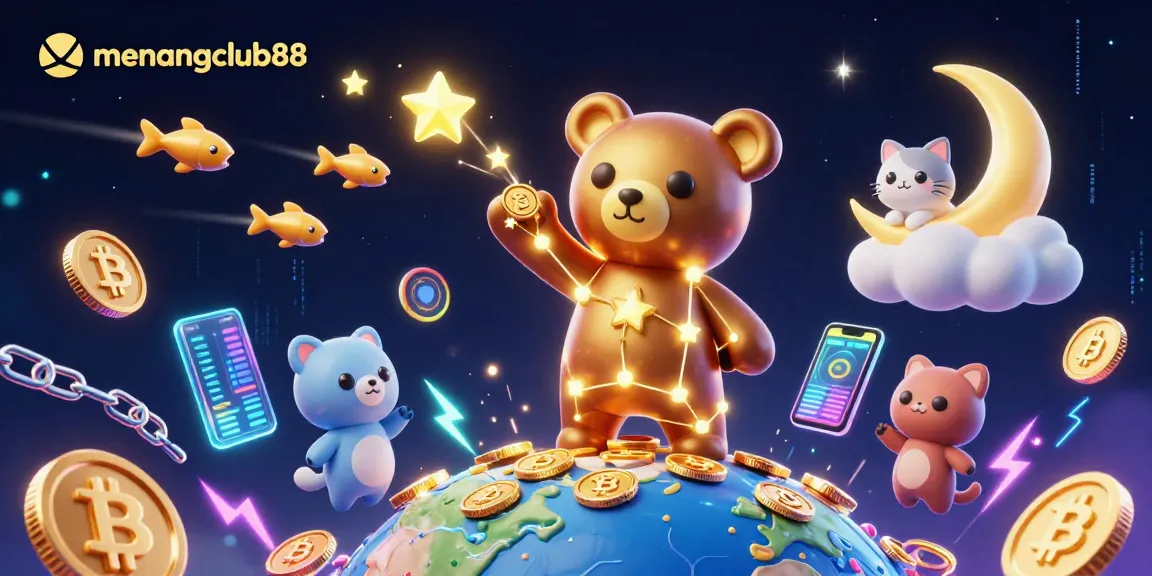 Experience thrilling wins at menangclub88 with a dazzling 3D casino scene full of vibrant action.