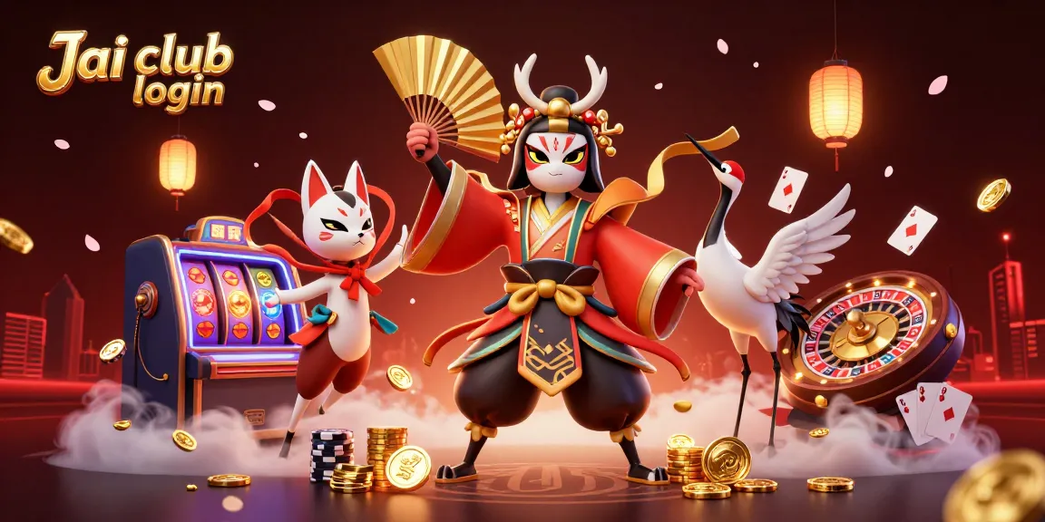Engage in the thrilling Jai club login experience with dynamic gambling elements and vibrant characters.