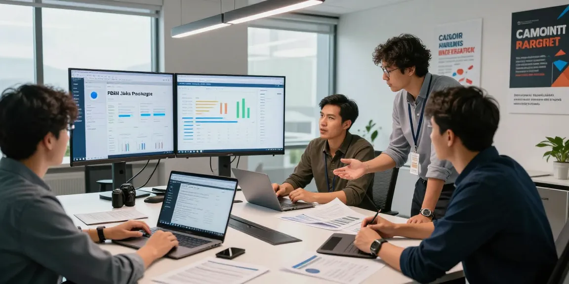Creative team discussing casino pbn links package strategies in a modern office