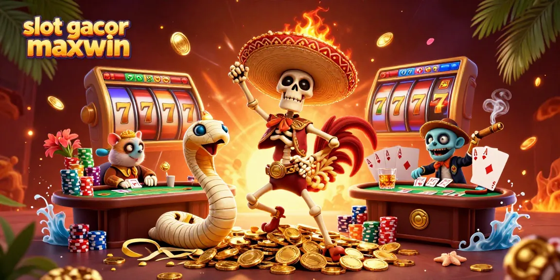 Permainan slot gacor maxwin menggambarkan kemenangan dengan karakter menarik di kasino