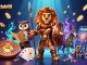 Experience thrilling gameplay at menangclub88 with vibrant coins, roulette, and casino elements.