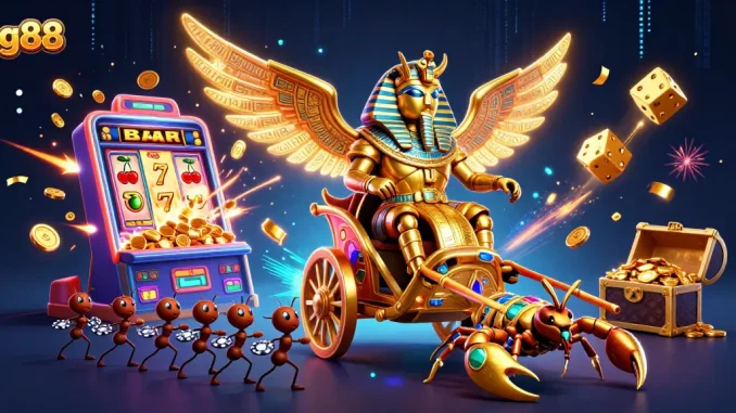 Engage in thrilling gaming at pg88 with vibrant casino elements and dynamic characters.