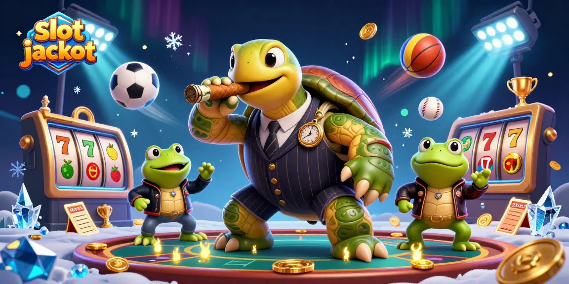 Mendapatkan jackpot slot dengan simbol buah dan 7 keberuntungan, dalam ilustrasi kasino yang dinamis.