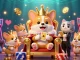 Experience the excitement of vlxx gaming with a royal corgi at the casino throne.