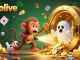 Socolive brings excitement to the casino with a playful poltergeist monkey and a curious puppy in a lively scene.