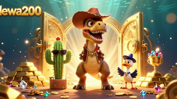 Mainkan dewa200 dengan dino cowboy dan permainan kasino yang mendebarkan