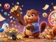 Tiranga Games presents a vibrant scene of gaming excitement with animated characters and lottery elements.