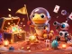 Win big with tài xỉu md5 in this vibrant 3D illustration of a Martian gecko exploring a golden casino.