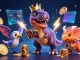 Slot gacor menyajikan ilustrasi 3D hewan lucu dengan elemen kasino yang menarik.