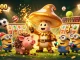 Permainan slot api5000 slot dengan wizard emas dan simbol keberuntungan yang memikat.