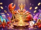 Socolive captures the excitement of online gambling with a golden crab emperor, vibrant casino elements, and festive underwater visuals.
