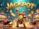 Experience the thrill of winning on ph33 with a lively scene depicting a gladiator beetle celebrating over a jackpot.